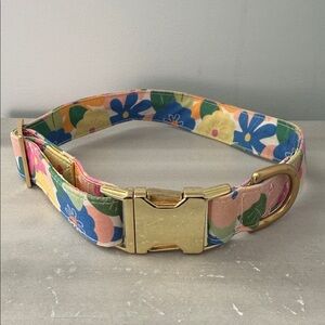 The Foggy Dog Floral Dog Collar